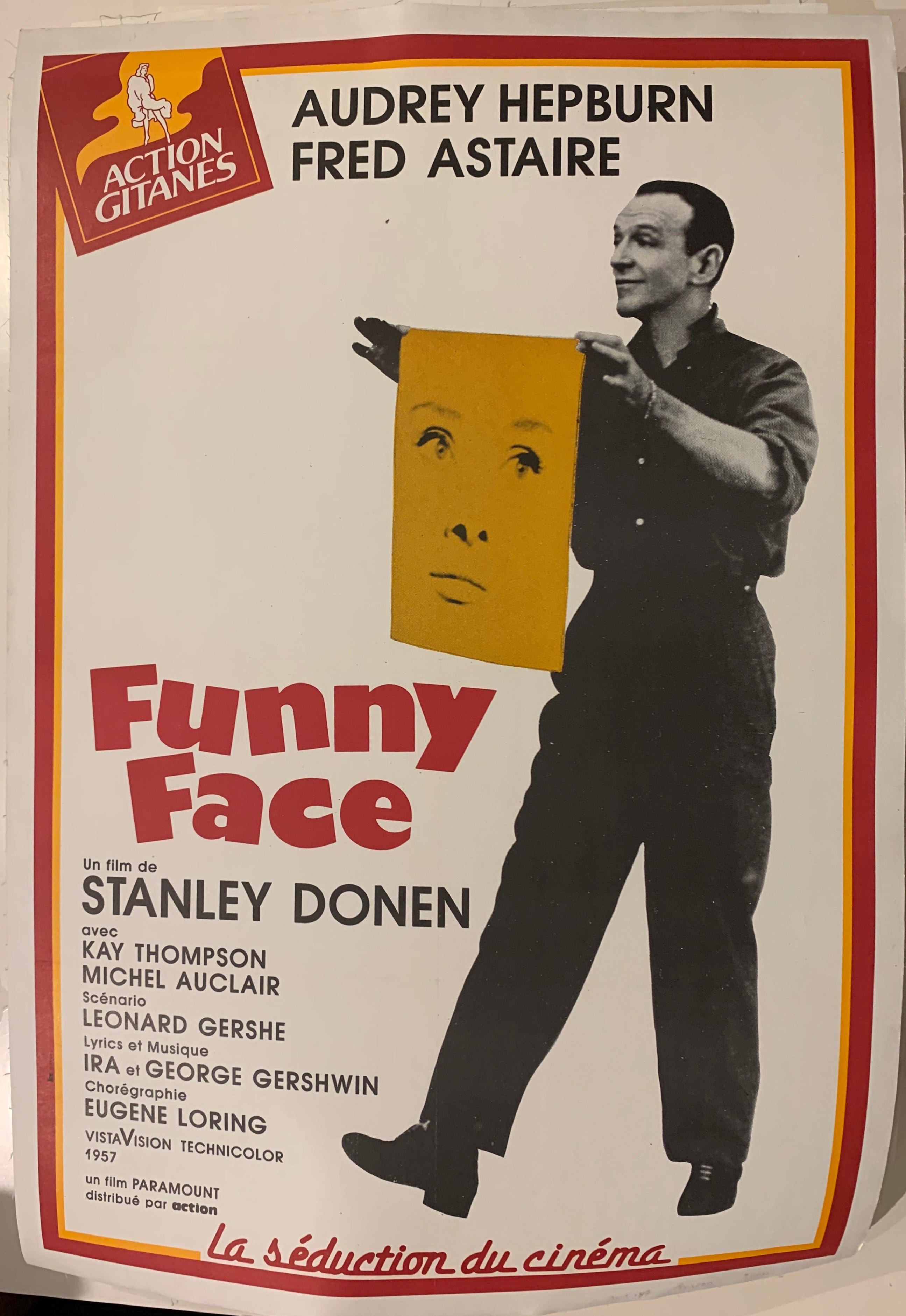 audrey hepburn funny face poster