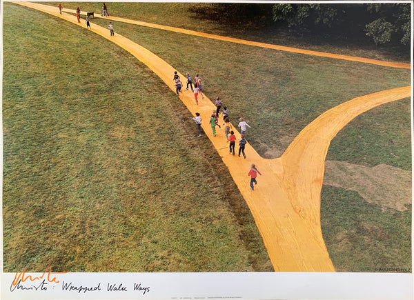 Christo's Wrapped Walk Ways Missouri Poster – Poster Museum