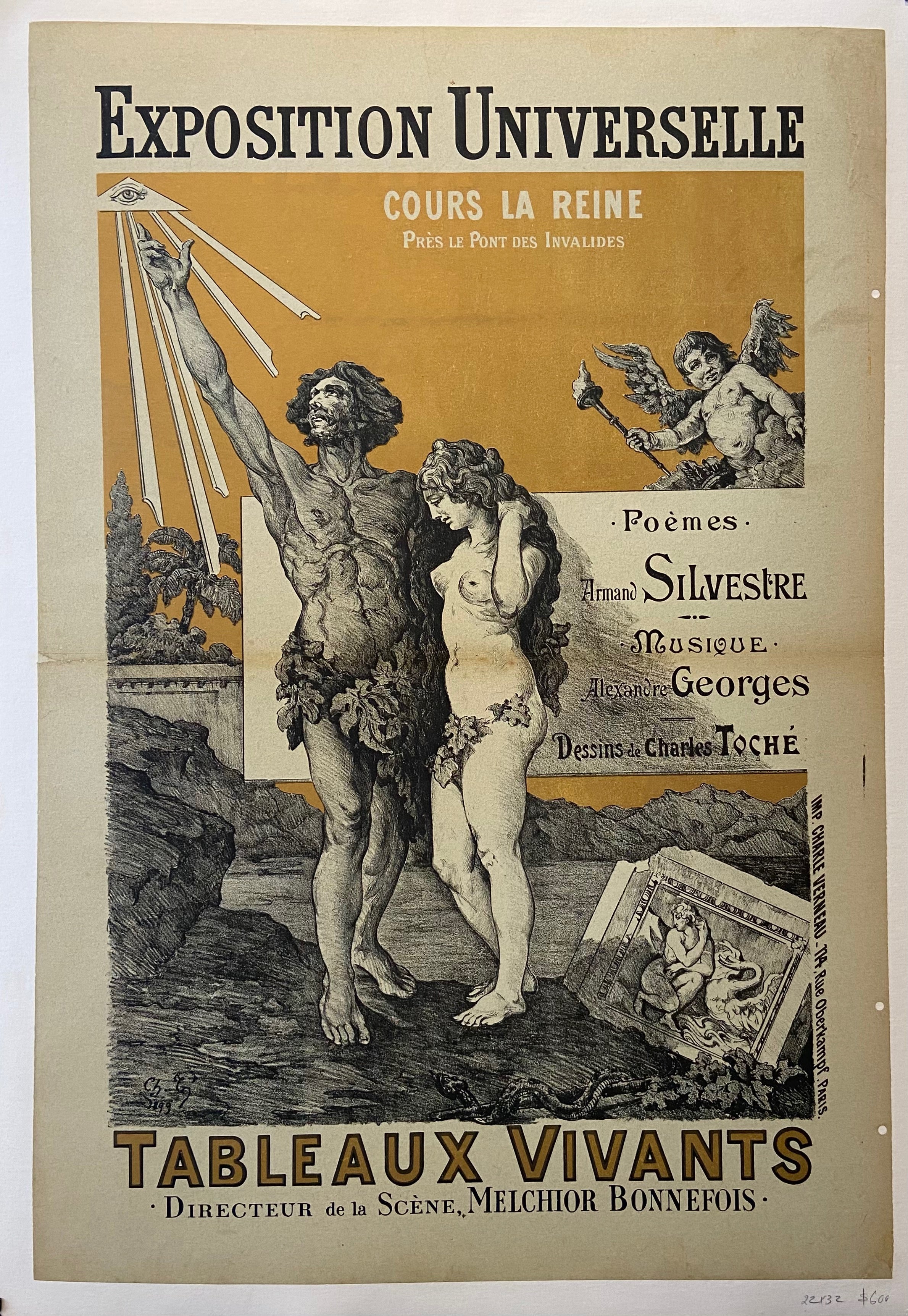 Exposition Universelle Tableaux Vivants Poster