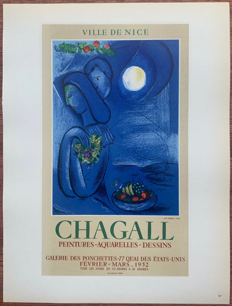 Chagall Ville de Nice #17 – Poster Museum