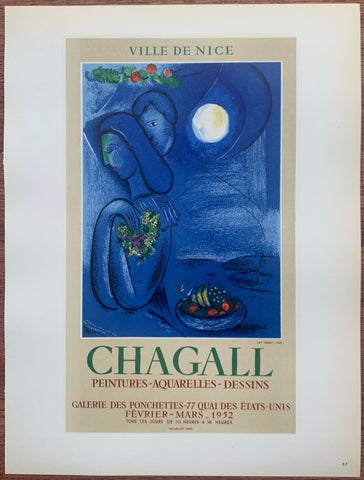 Link to  Chagall Ville de Nice #17Lithograph, 1959  Product