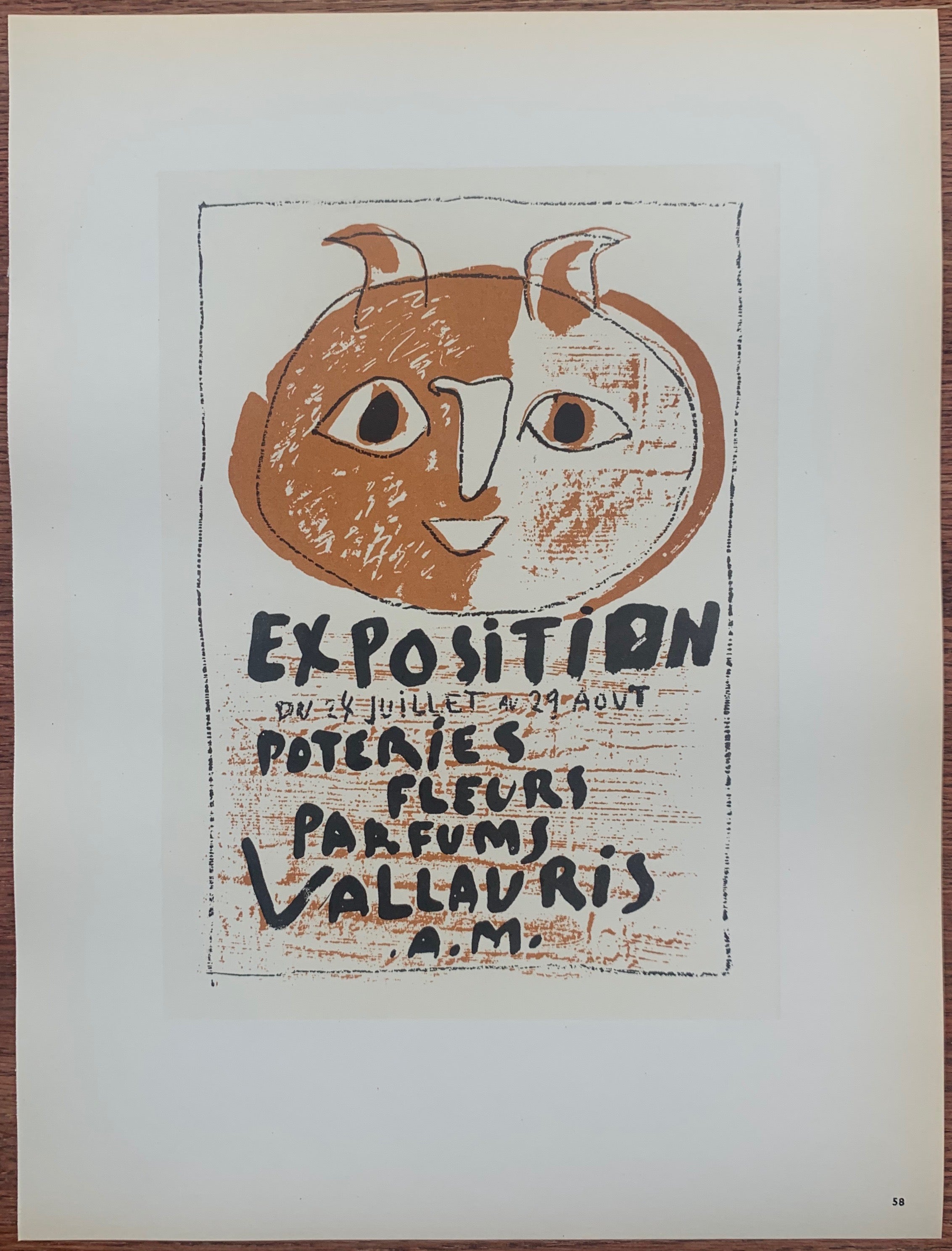Picasso Vallauris #58