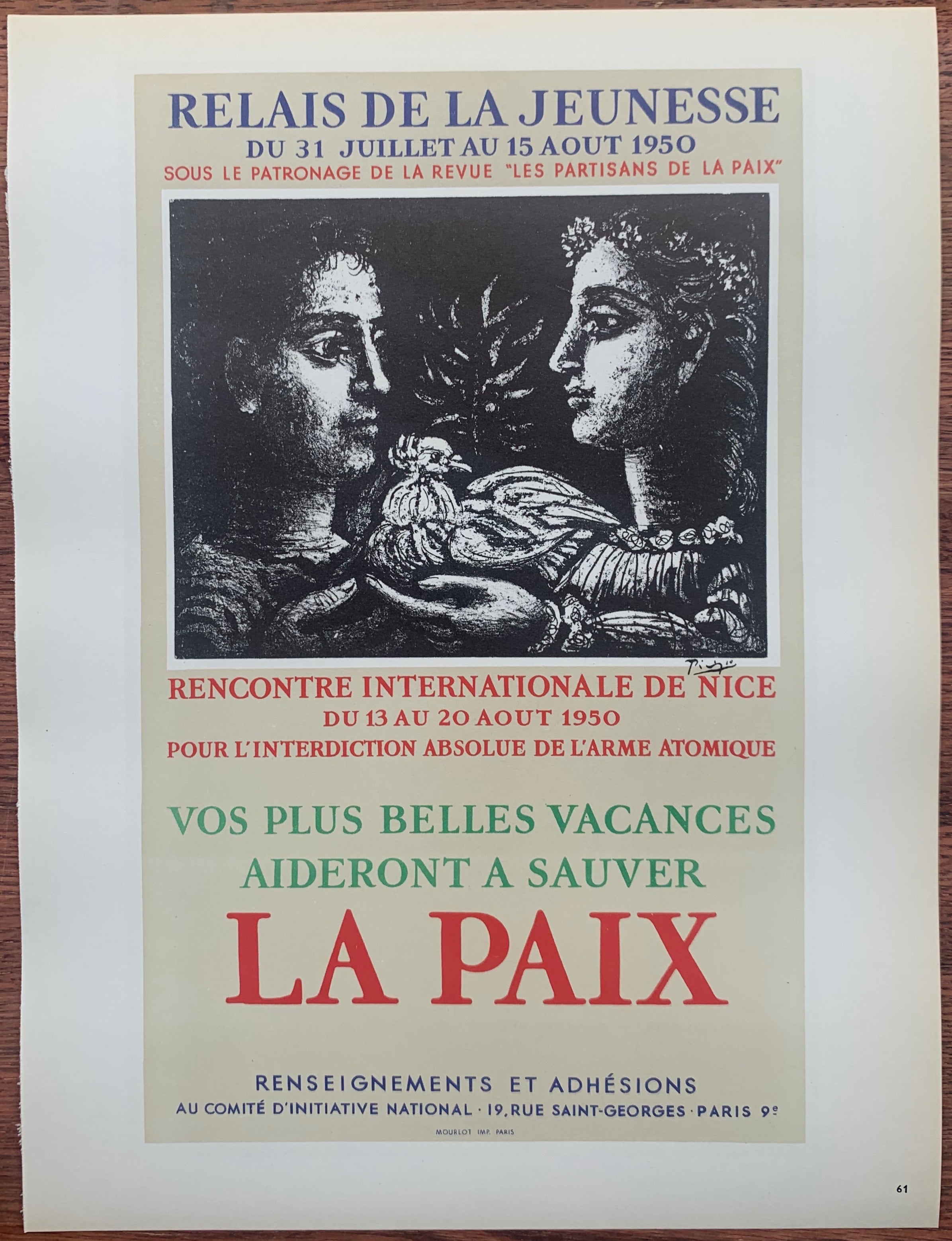 Picasso Relais de la Jeunesse #61