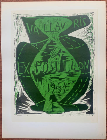 Link to  Picasso Vallauris #70Lithograph, 1959  Product