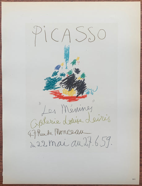 Picasso Galerie Louise Leiris #101 – Poster Museum