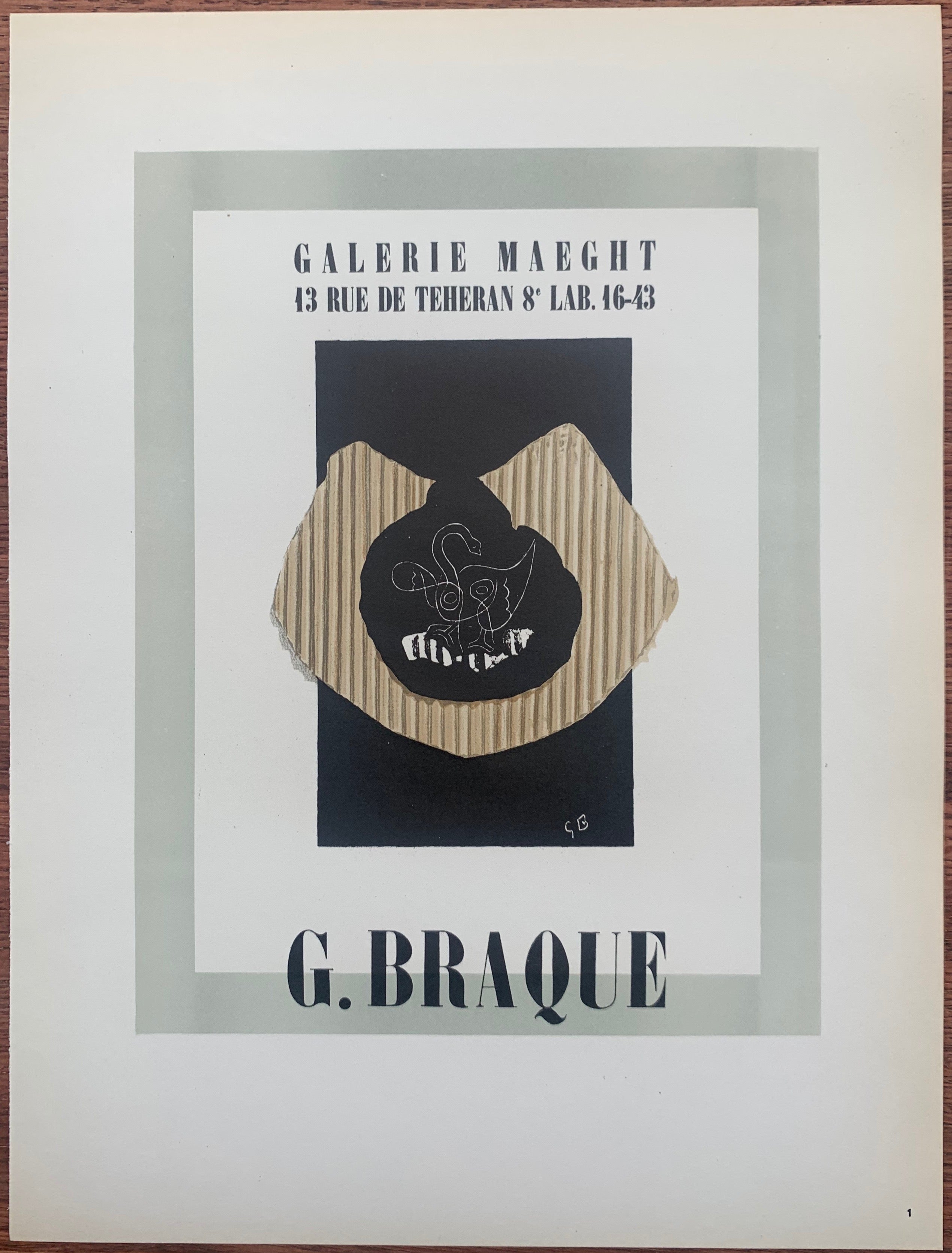 G. Braque Galerie Maeght #1