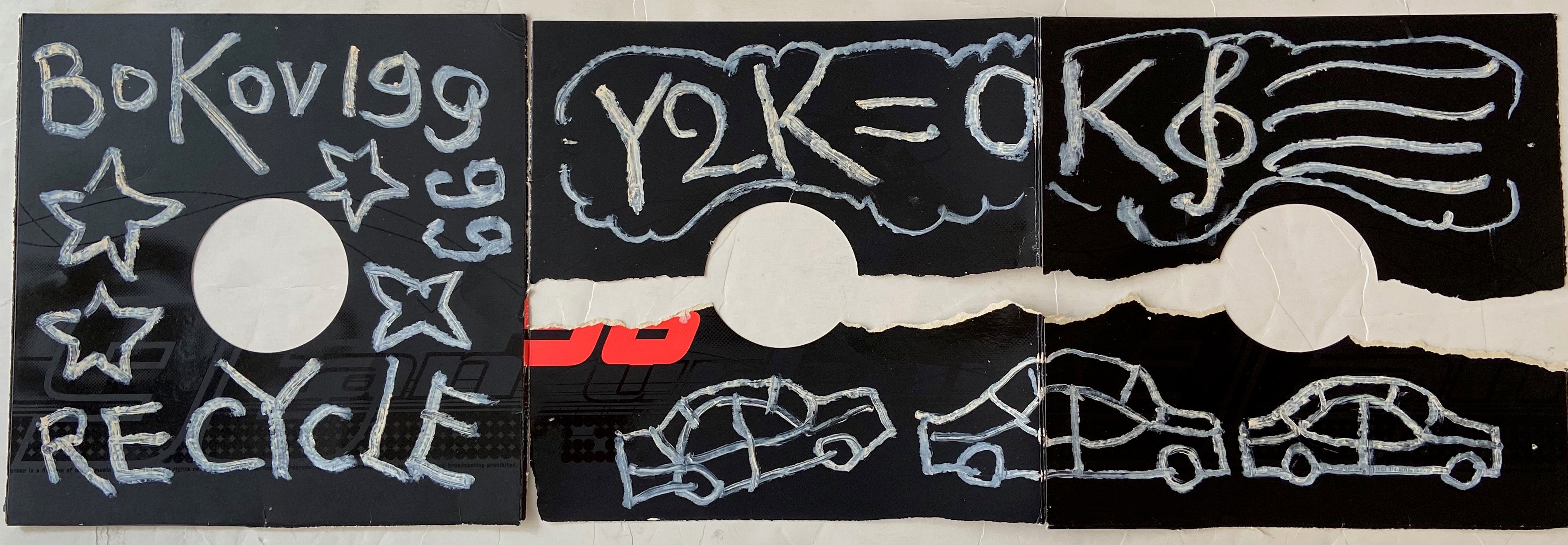 Y2K = OK Recycled Painting
