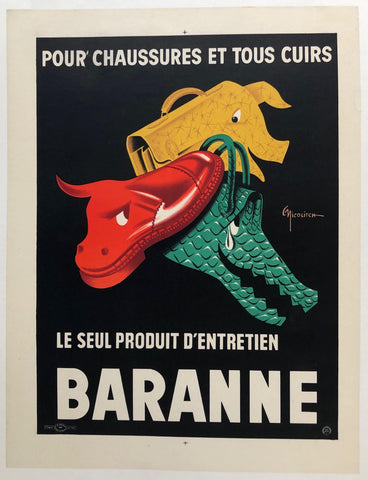 Link to Pour Chaussures Et Tous Cuirs "Le Seul Produit D'Entretien Baranne"France, C. 1955 Product