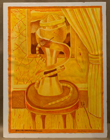 Link to Paul Kohn 'Still Life - Orange + Pineapple + Snake' #386U.S.A., 2015 Product
