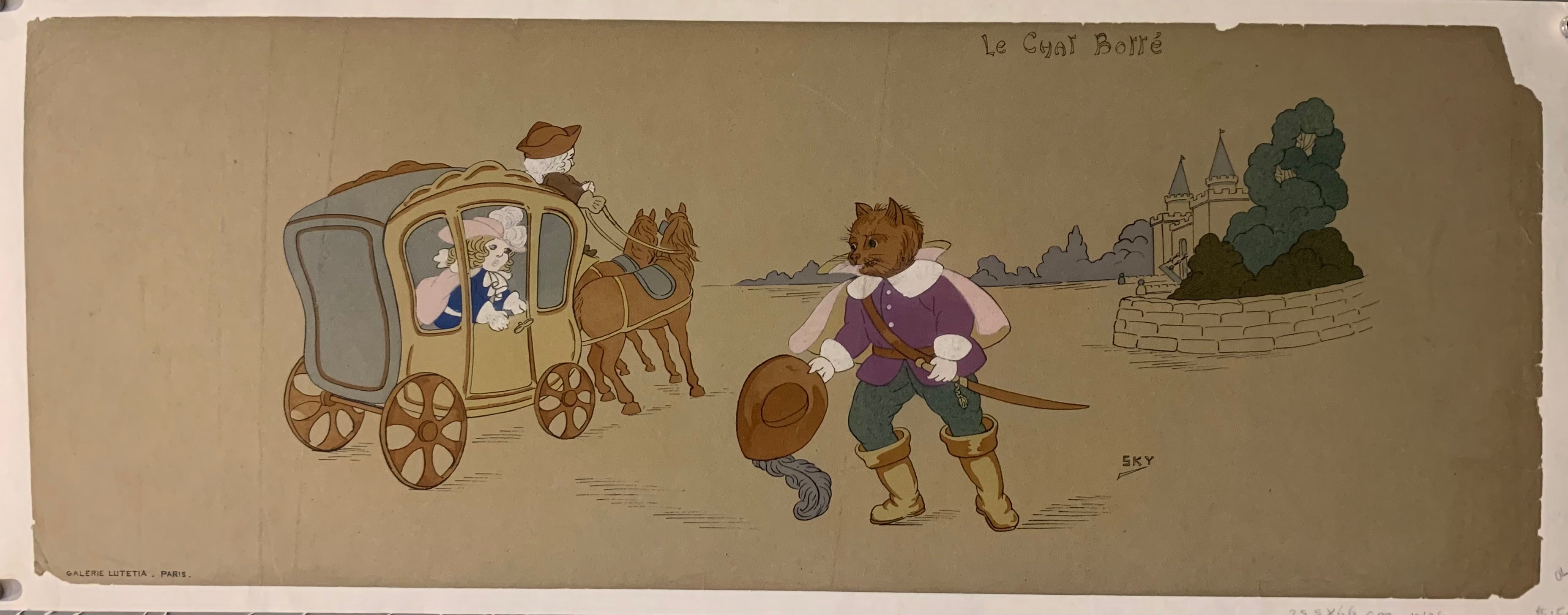 Le Chat Botte Poster