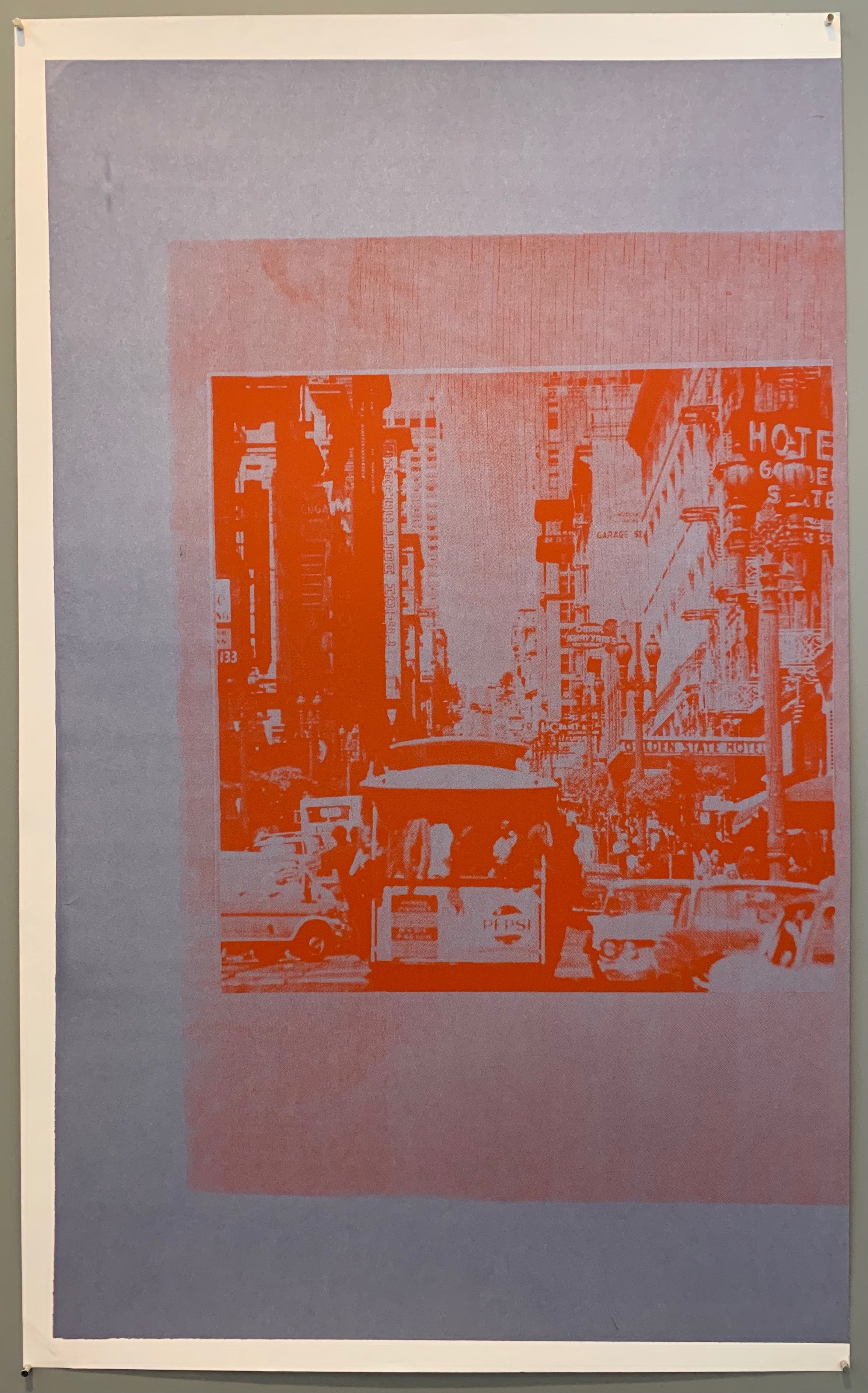 Peter Gee print of San Francisco