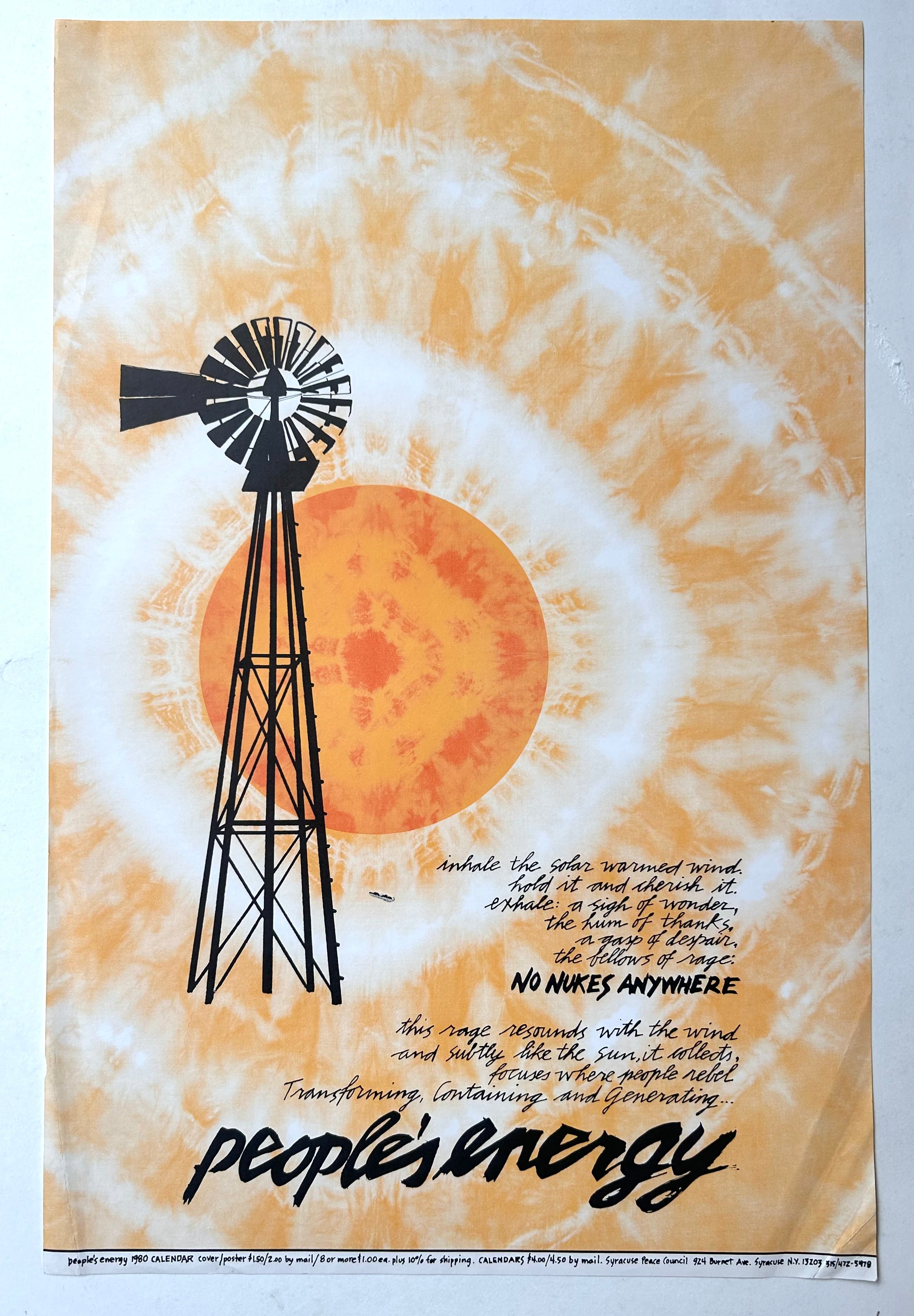 People's Energy Poster