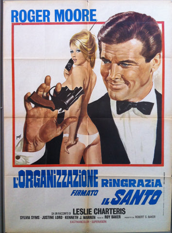 Link to L'Organizzazione Ringrazia Firmato Il Santo (Alternate Poster)Italy, C. 1968 Product