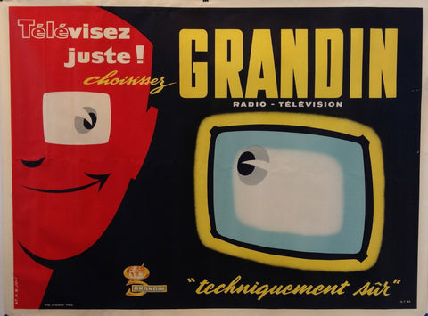 Link to  Grandin Radio TelevisionC. 1965  Product