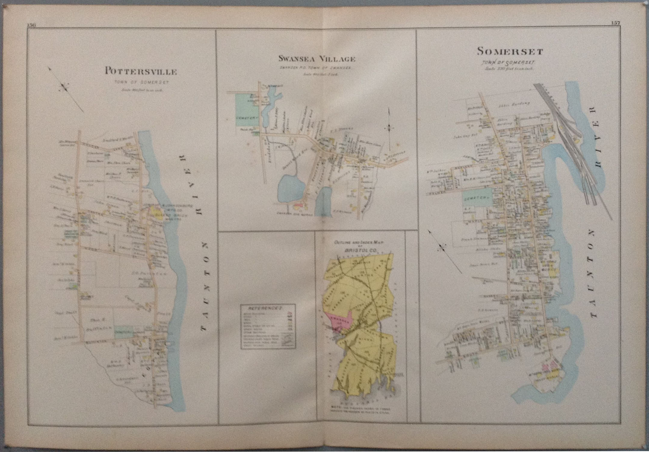 Pottersville, Swansea Village and Somerset