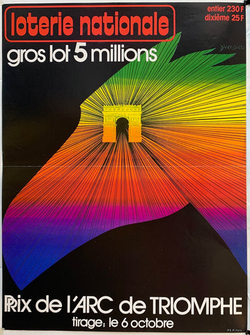 Link to Loterie Nationale - "Prix de l'arc de Triomphe"France, C. 1975 Product