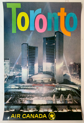 Link to  Toronto Air Canada PosterCanada, c. 1960s  Product