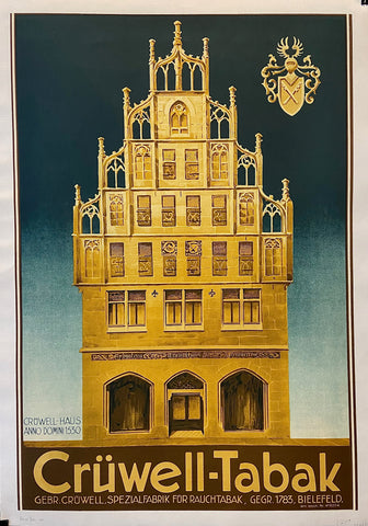 Link to  Cruwell-Tabak Poster #4The Netherlands, c. 1925  Product