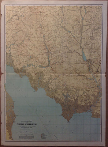 Link to A Topographical Map of the Vicinity of BridgetonU.S.A 1887 Product