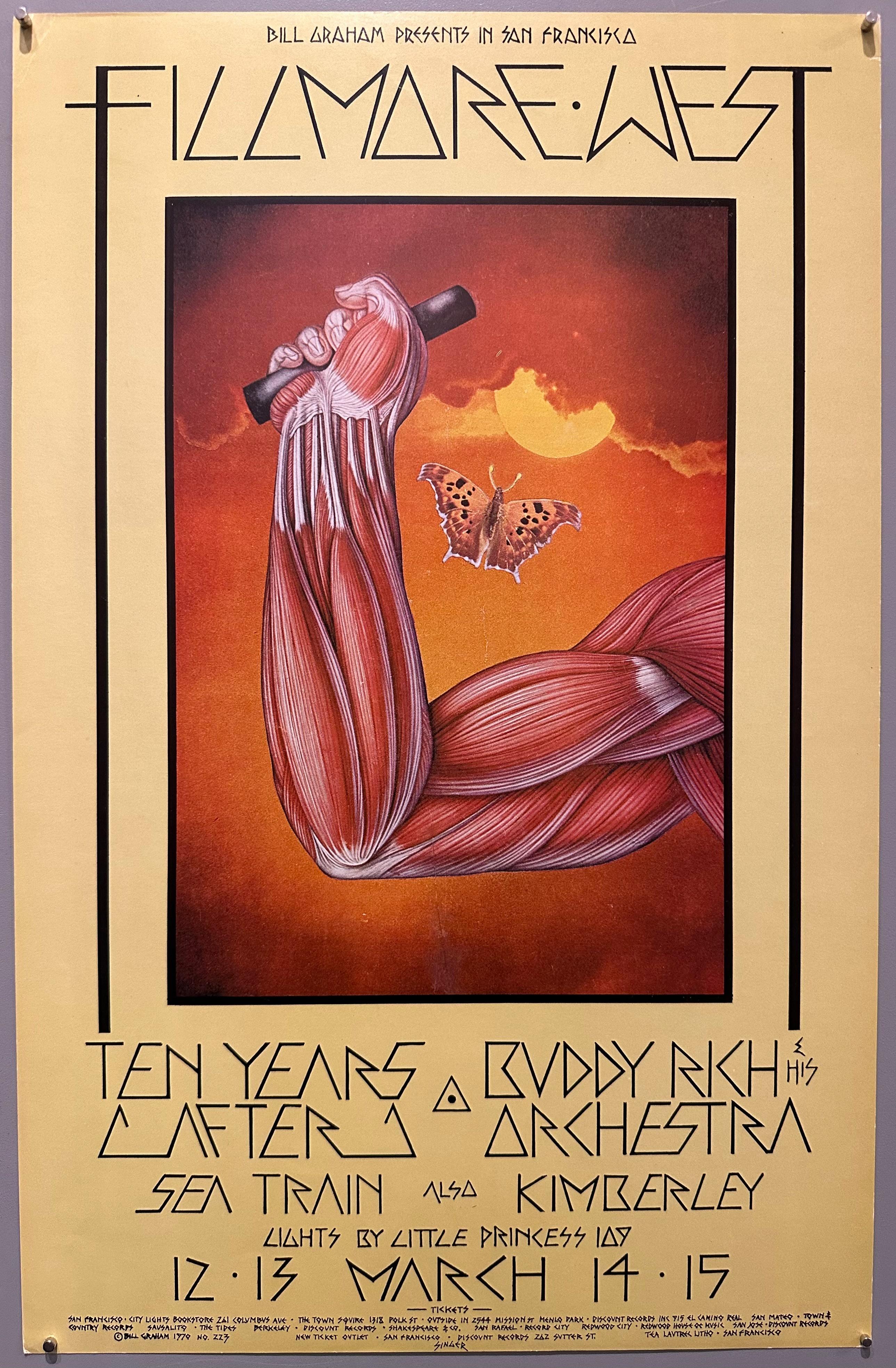 Ten Years After Fillmore West Poster