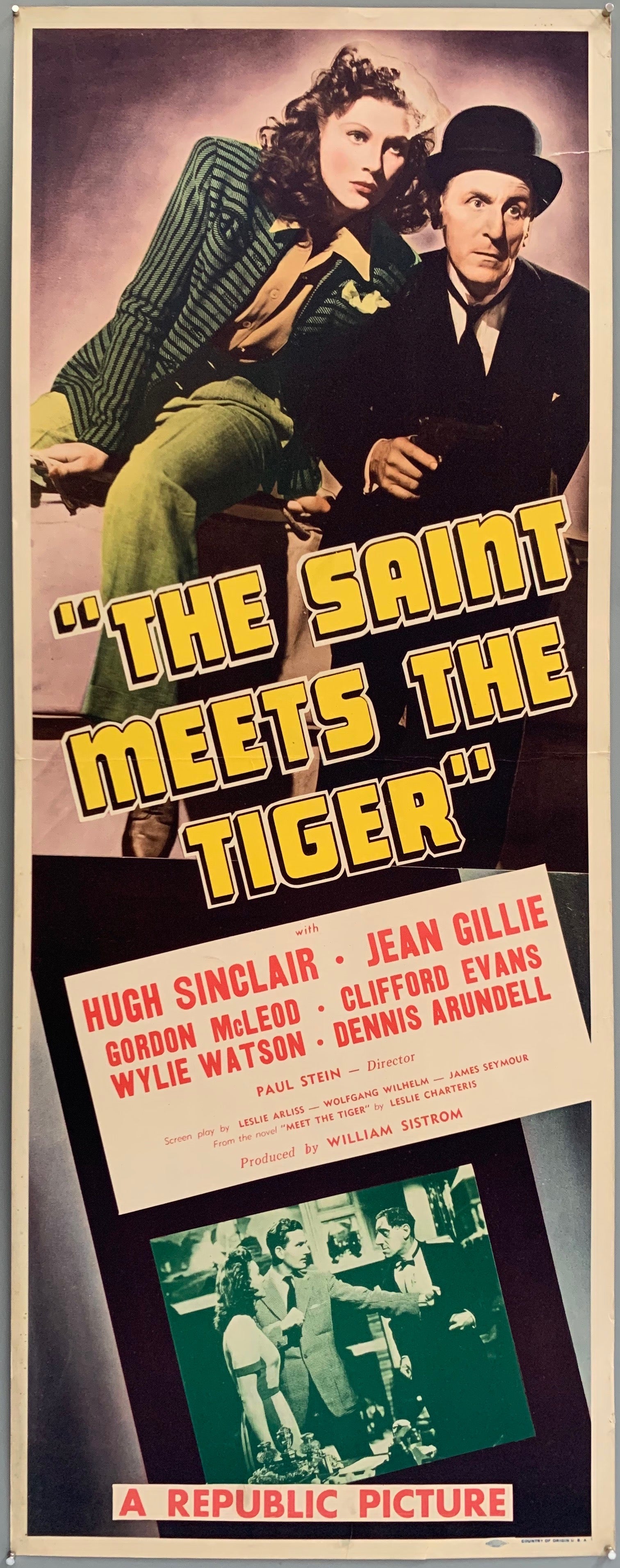 The Saint Meets the Tiger Poster