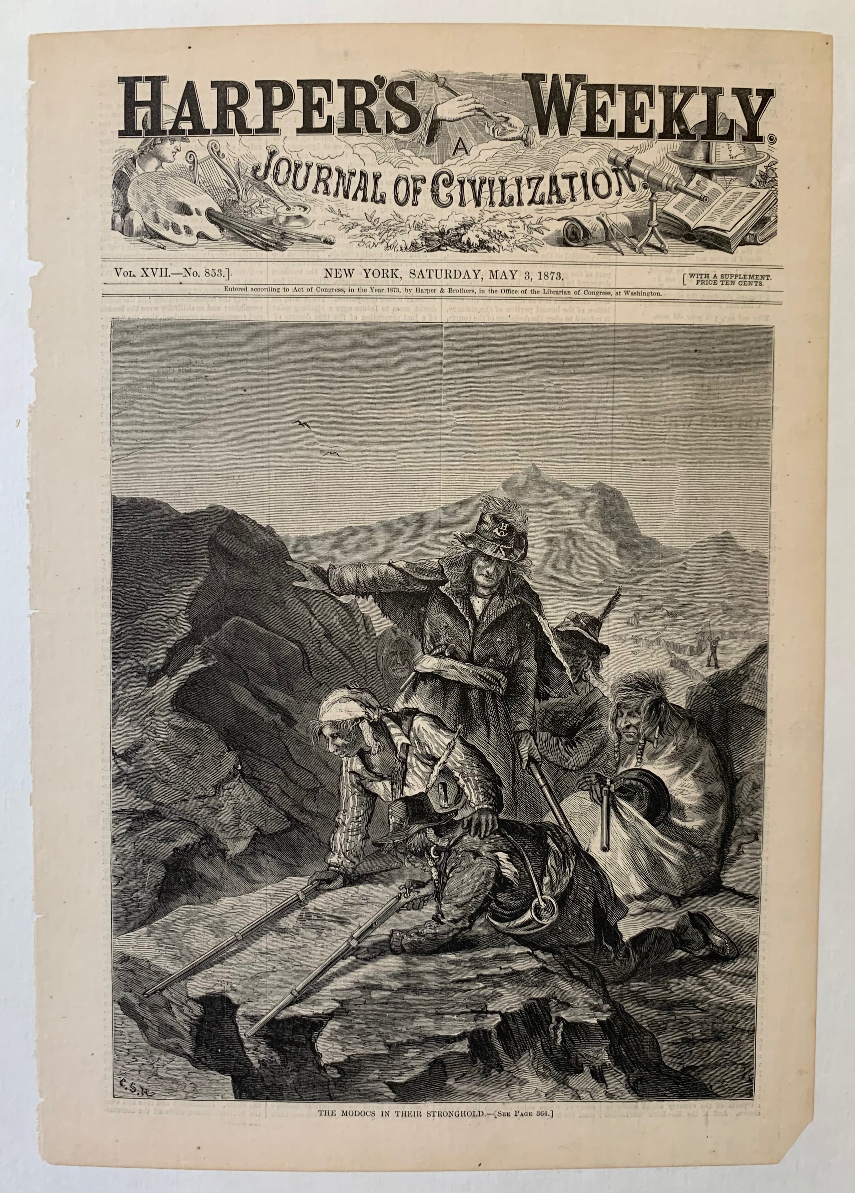 Harper's Weekly, 3 May 1873