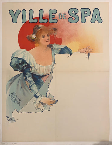 Link to  Ville de Spa PosterBelgium, c. 1900  Product