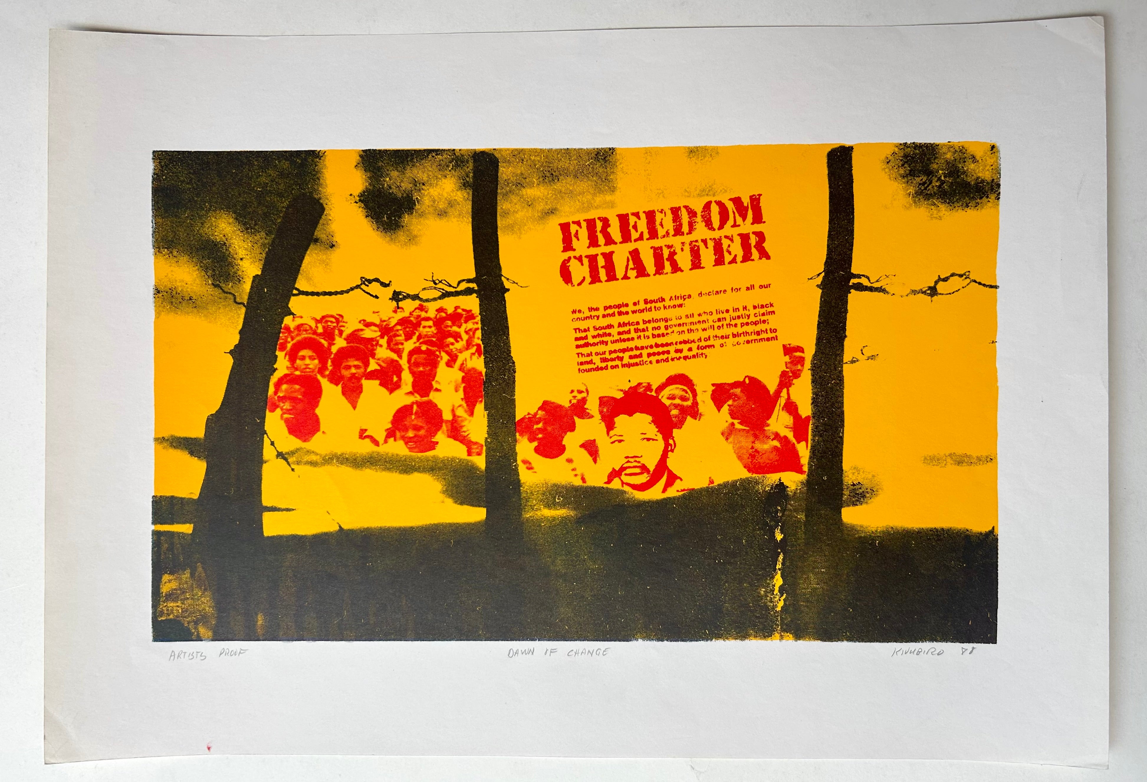 Dawn of Change Kivu Biro Print