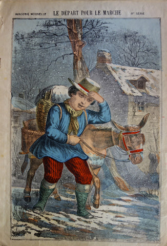 Link to  Le Depart Pour Le MarcheFrance c. 1900  Product