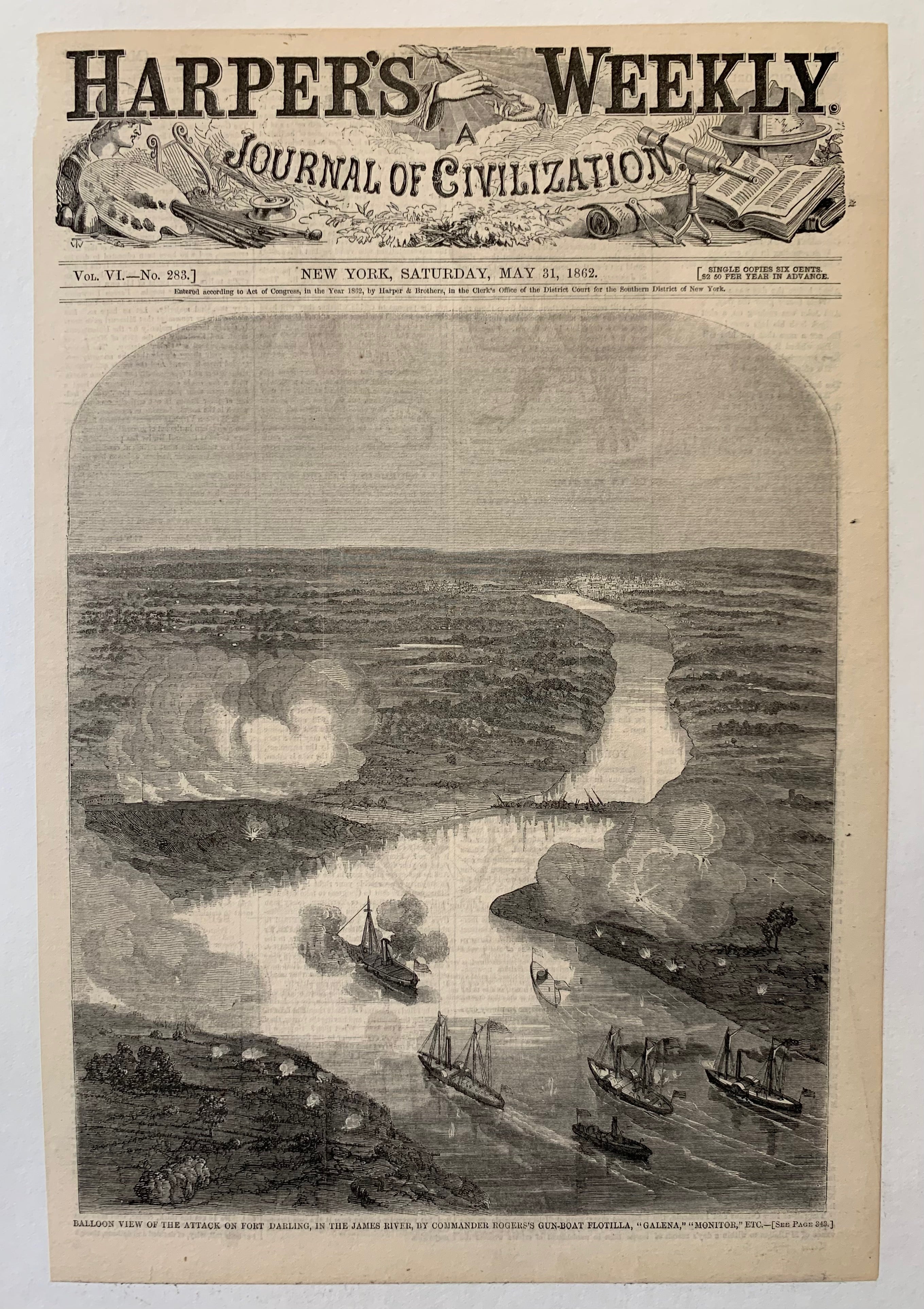 Harper's Weekly, 31 May 1862