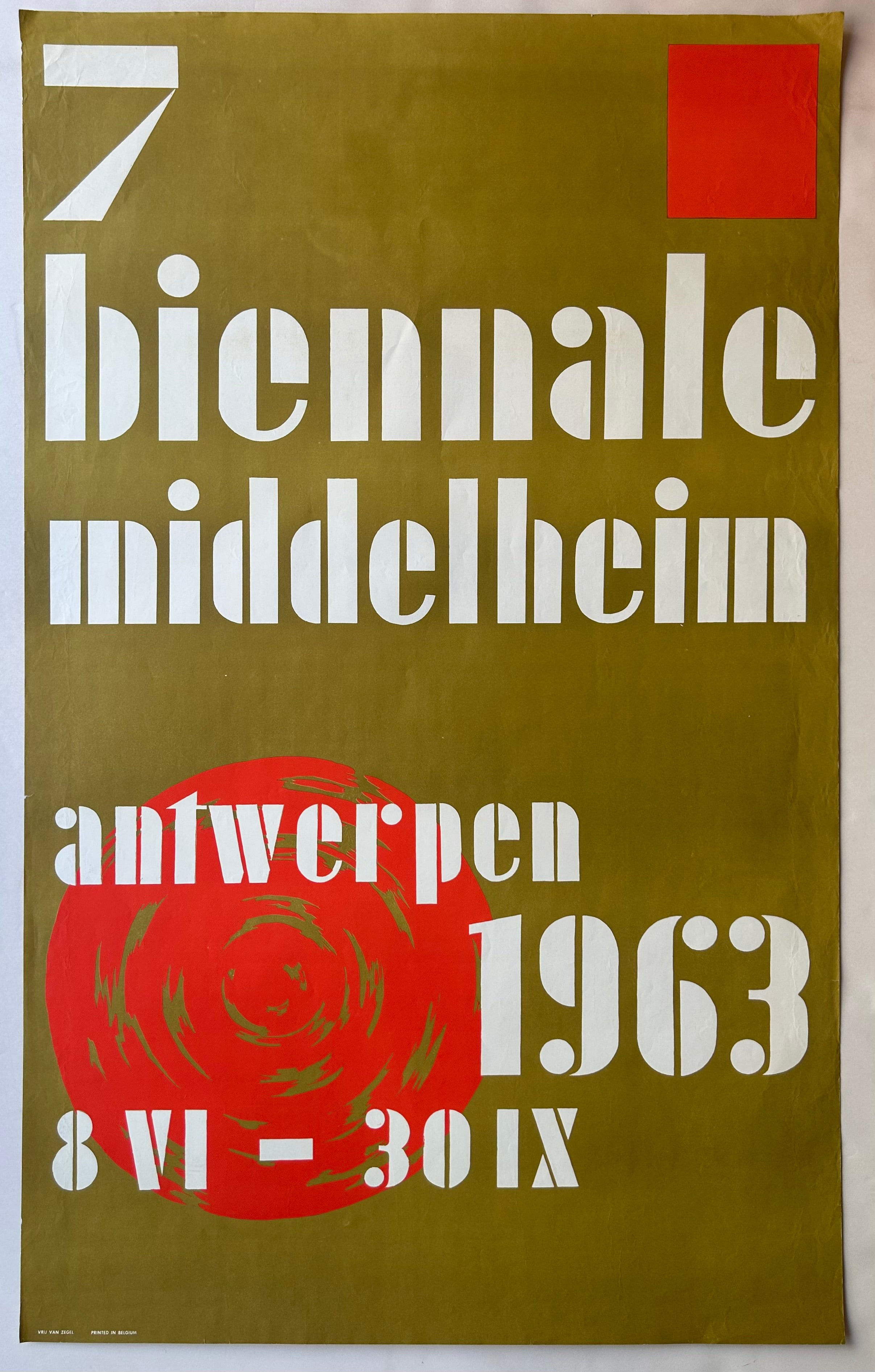 7 Biennale Middelheim  Poster