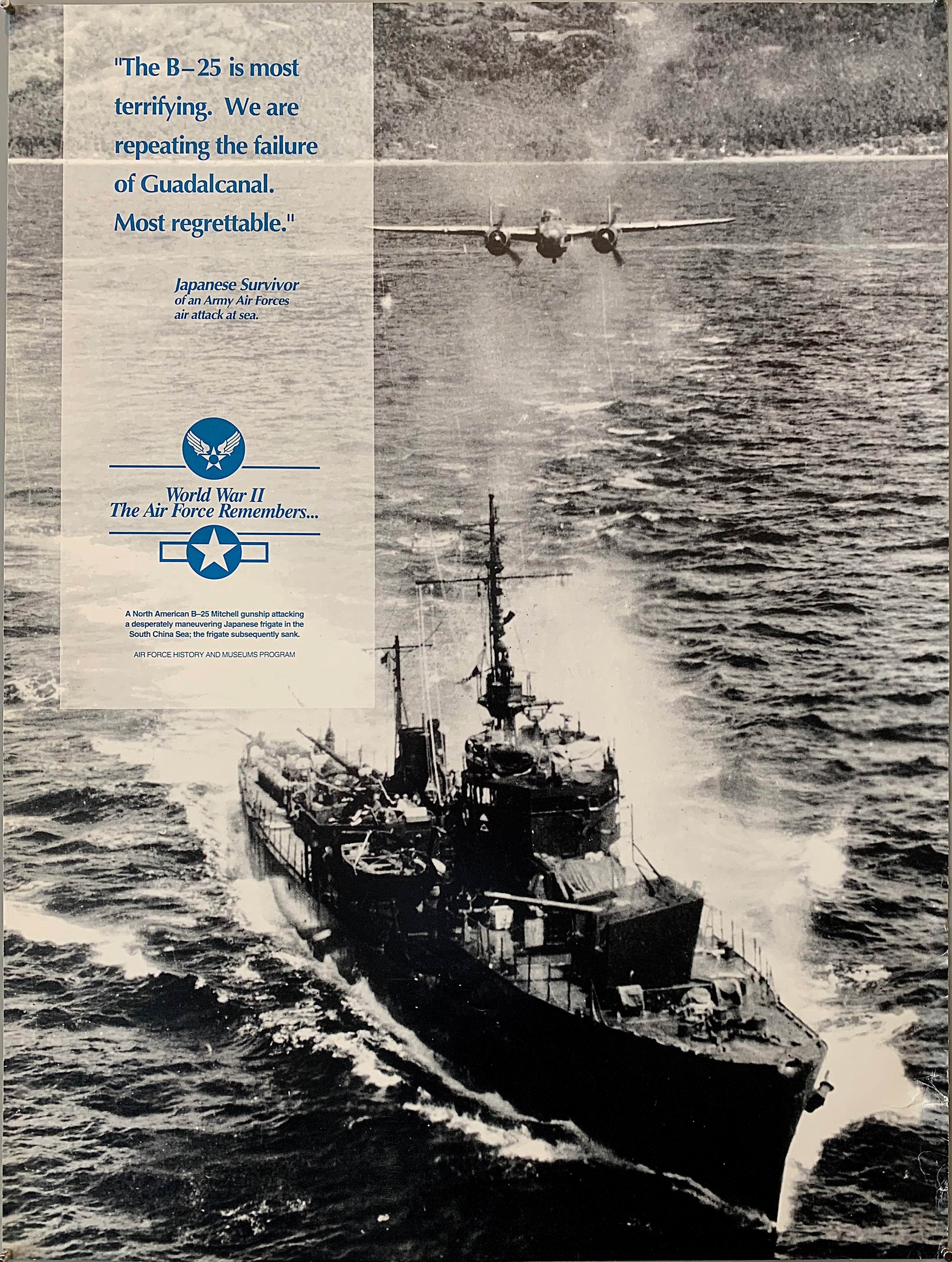 Photograph of a Japanese warship