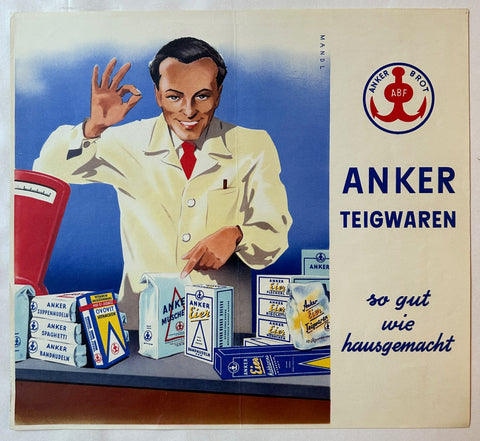 Link to  Anker Teigwaren PosterAustria 1950  Product