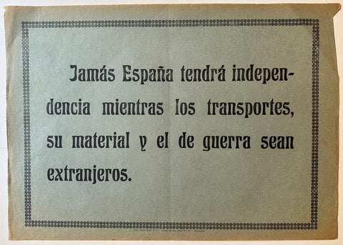 Link to  Spanish Civil War Era Poster #9Spain, 1934  Product