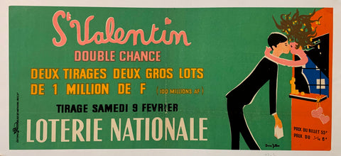 Link to  St. Valentin Loterie Nationale PosterFrance, 1963  Product