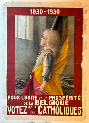Link to  Pour L'Unite Et La Prospérité PosterBelgium, 1929  Product