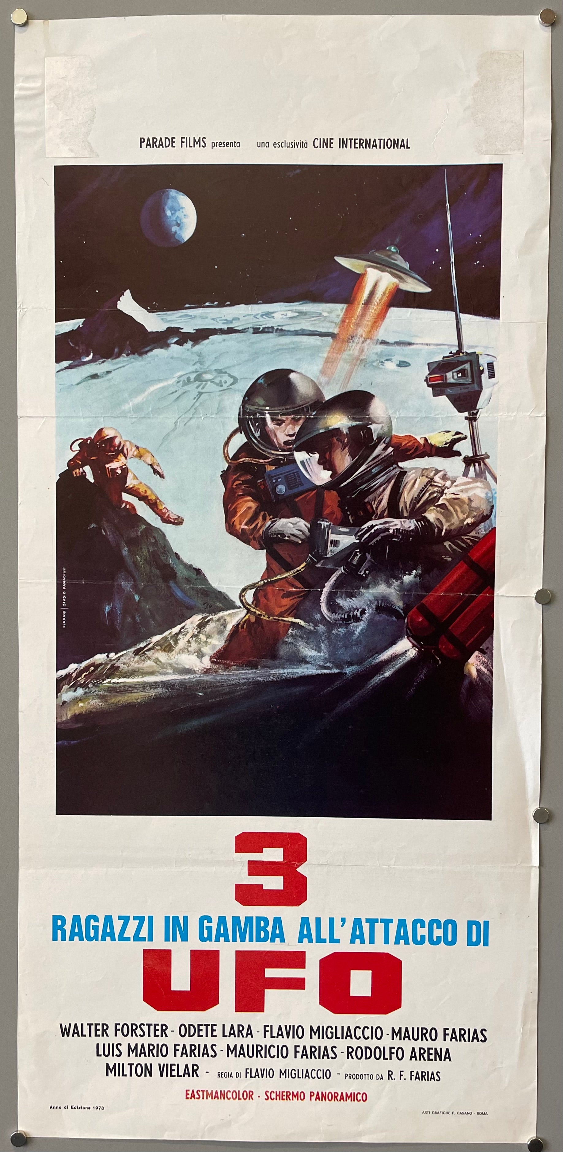 3 Ragazzi in Gamba All'Attaco di UFO Poster