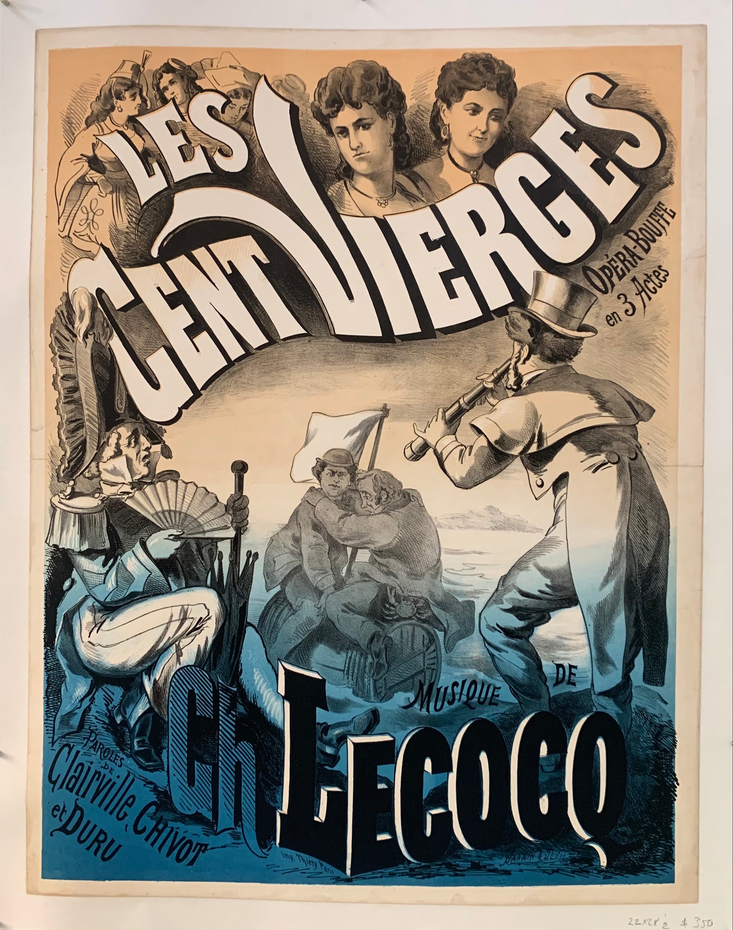 Les Cent Vierges Poster