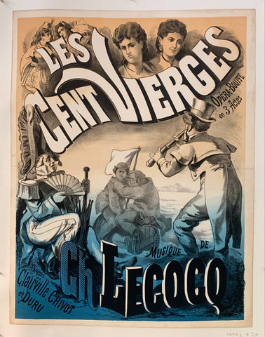 Link to  Les Cent Vierges PosterFrance, c. 1890  Product