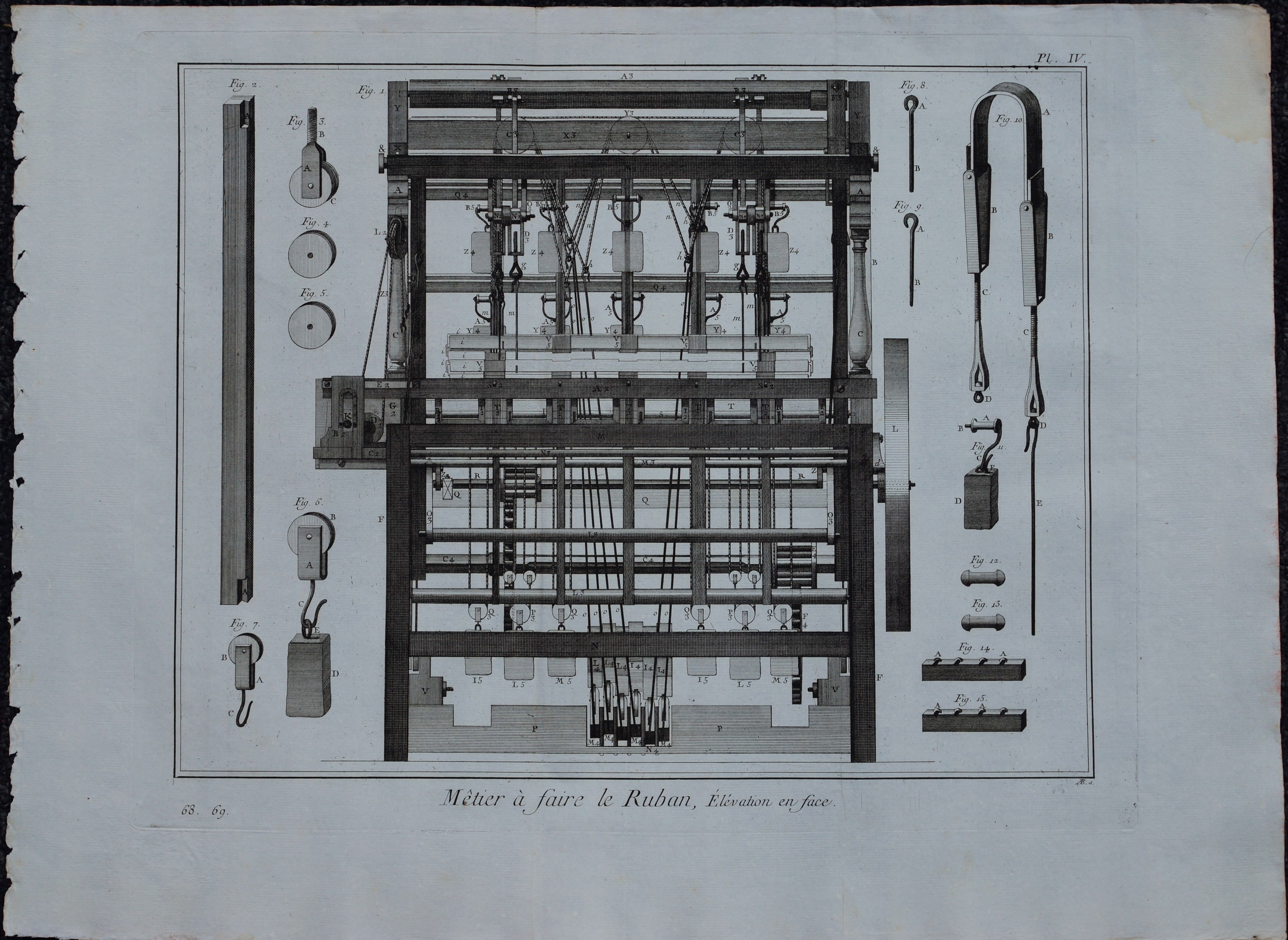 French Engraving Plate IV