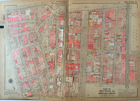 Link to Atlas of the City of New York Borough of the Bronx (Volume 2)New York City, 1924 Product