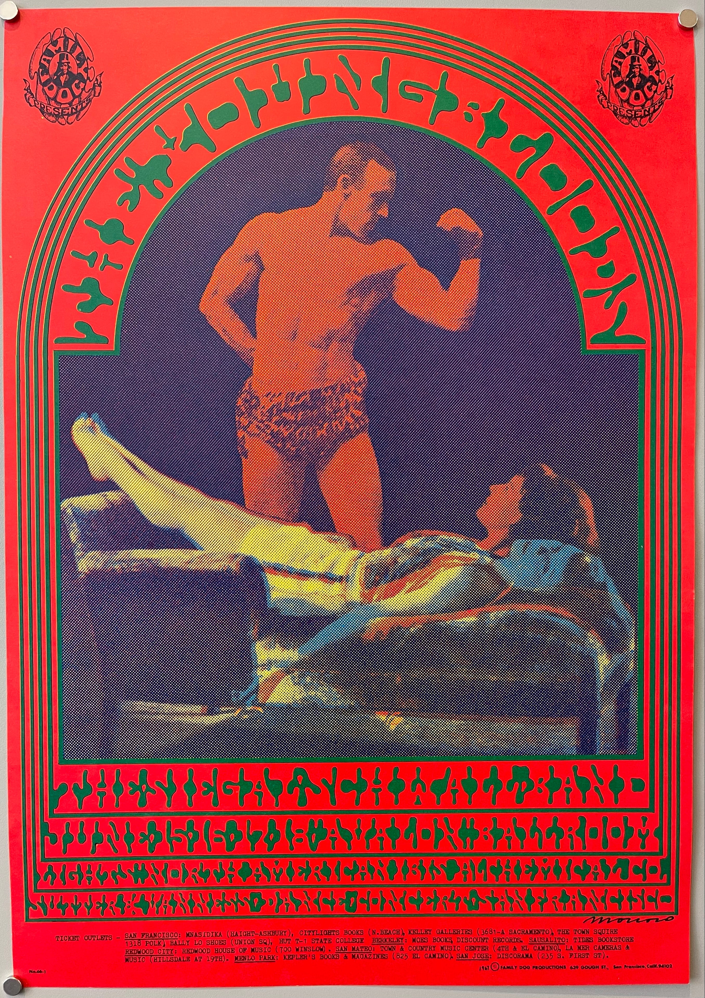 poster of a bodybuilder