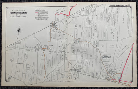 Link to Long Island Index Map No.2 - Plate 12 BrookhavenLong Island, C. 1915 Product