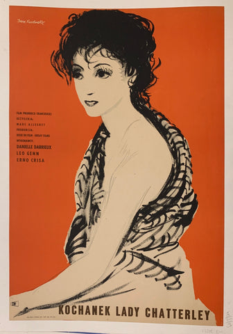Link to  Kochanek Lady Chatterley Film PosterPoland, 1955  Product