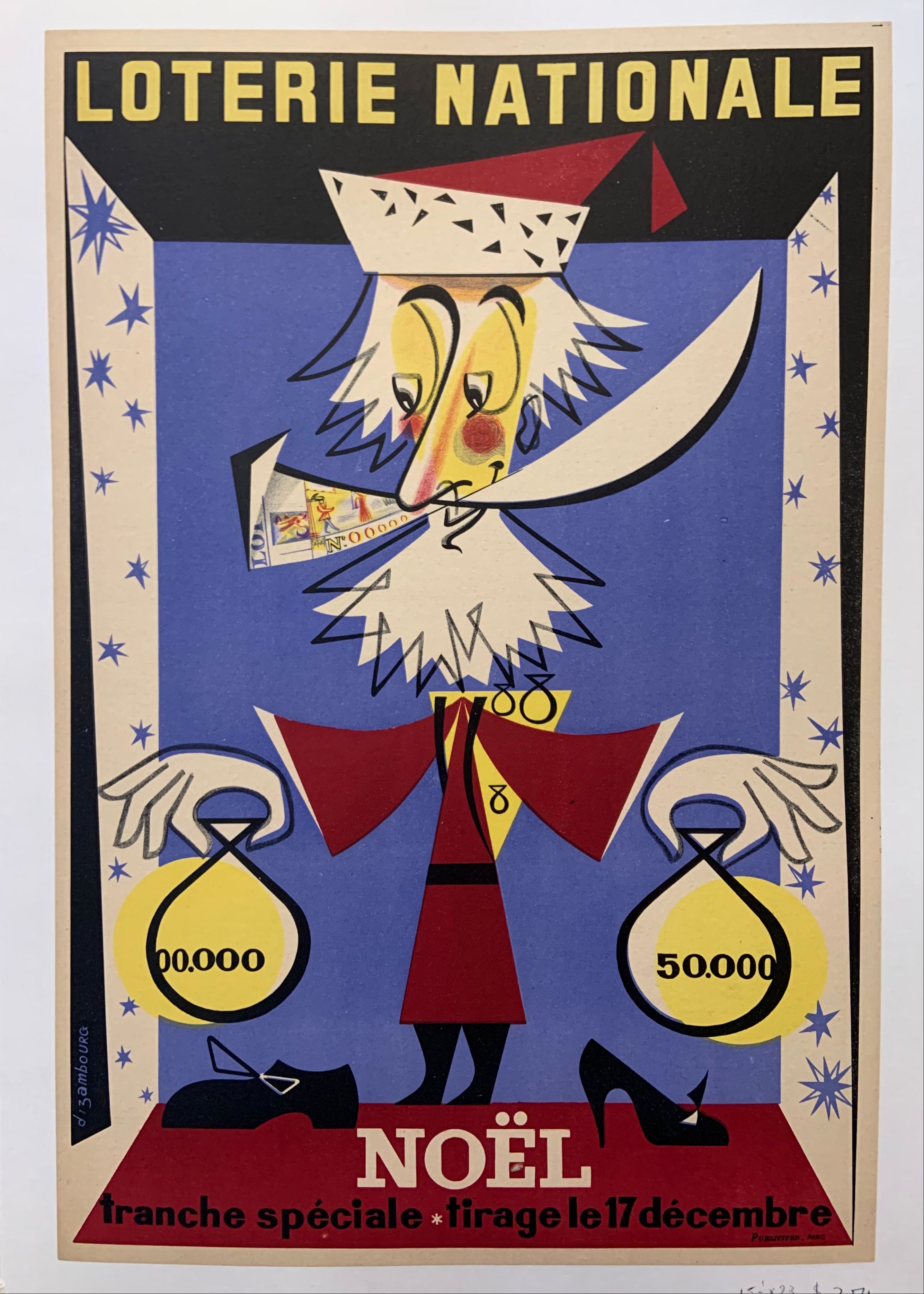 Loterie Nationale Noël Poster