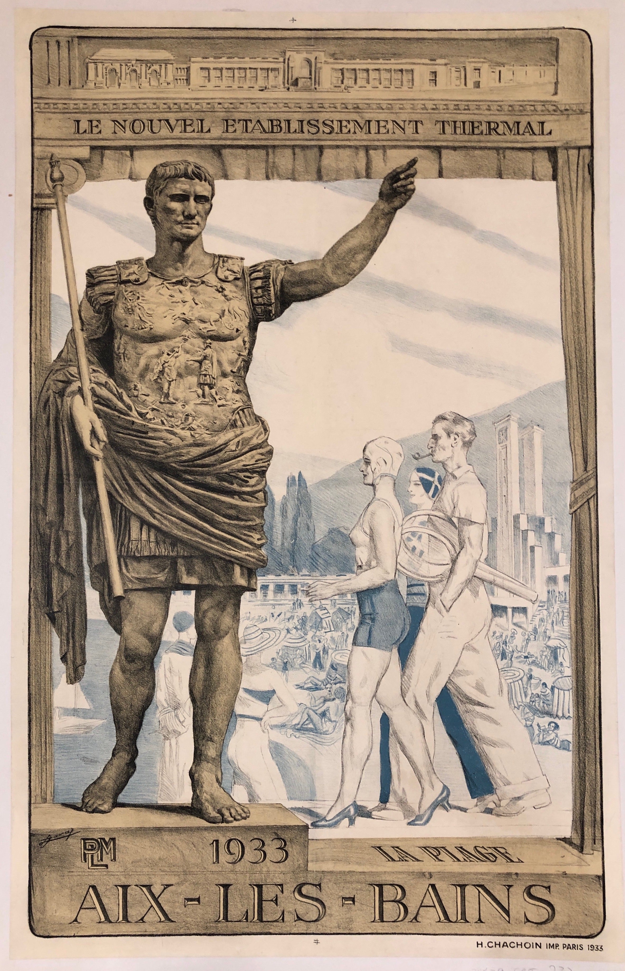 Aix-Les-Bains Travel Poster ✓