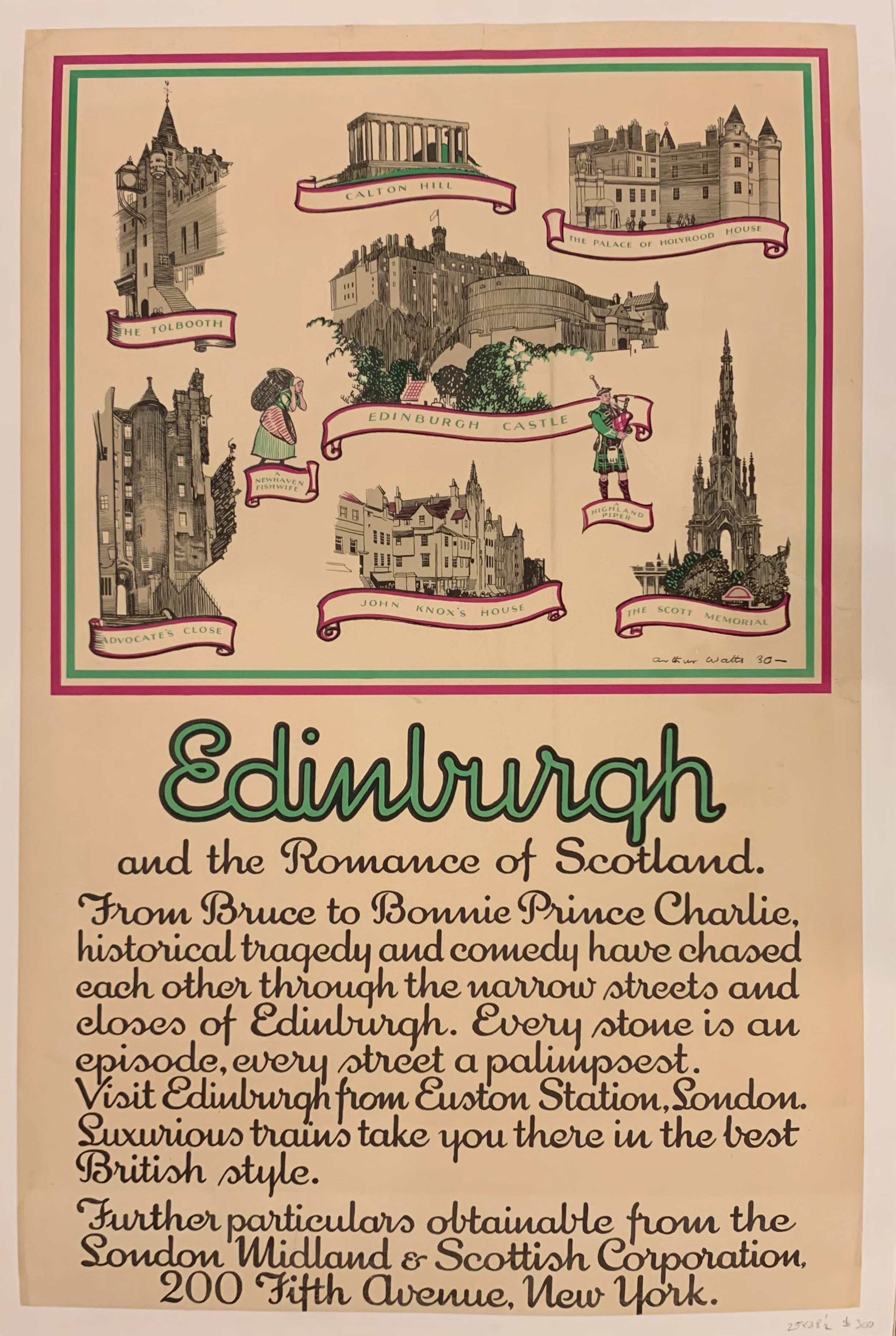 Edinburgh Poster ✓