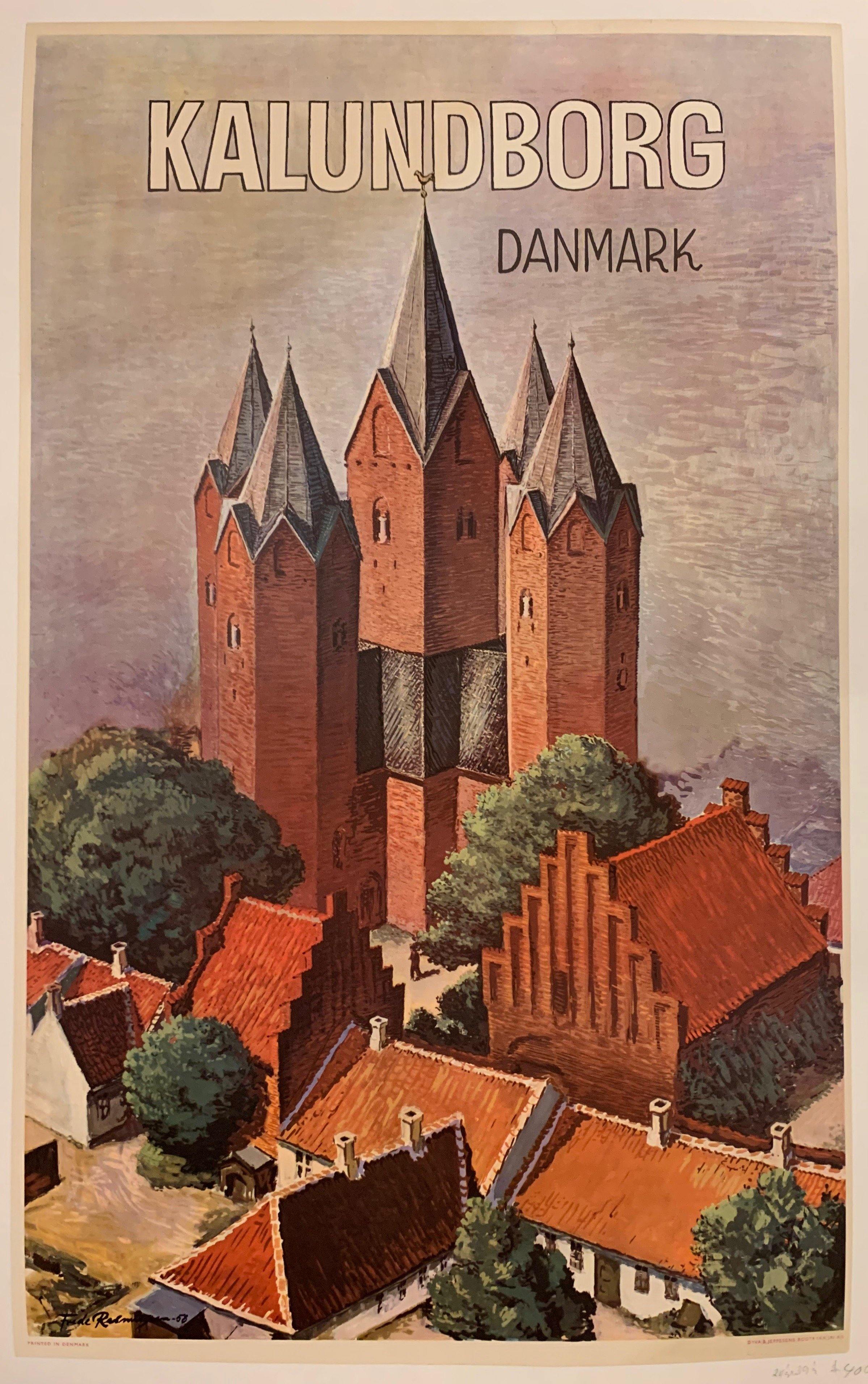 Kalundborg Danmark Travel Poster - Poster Museum