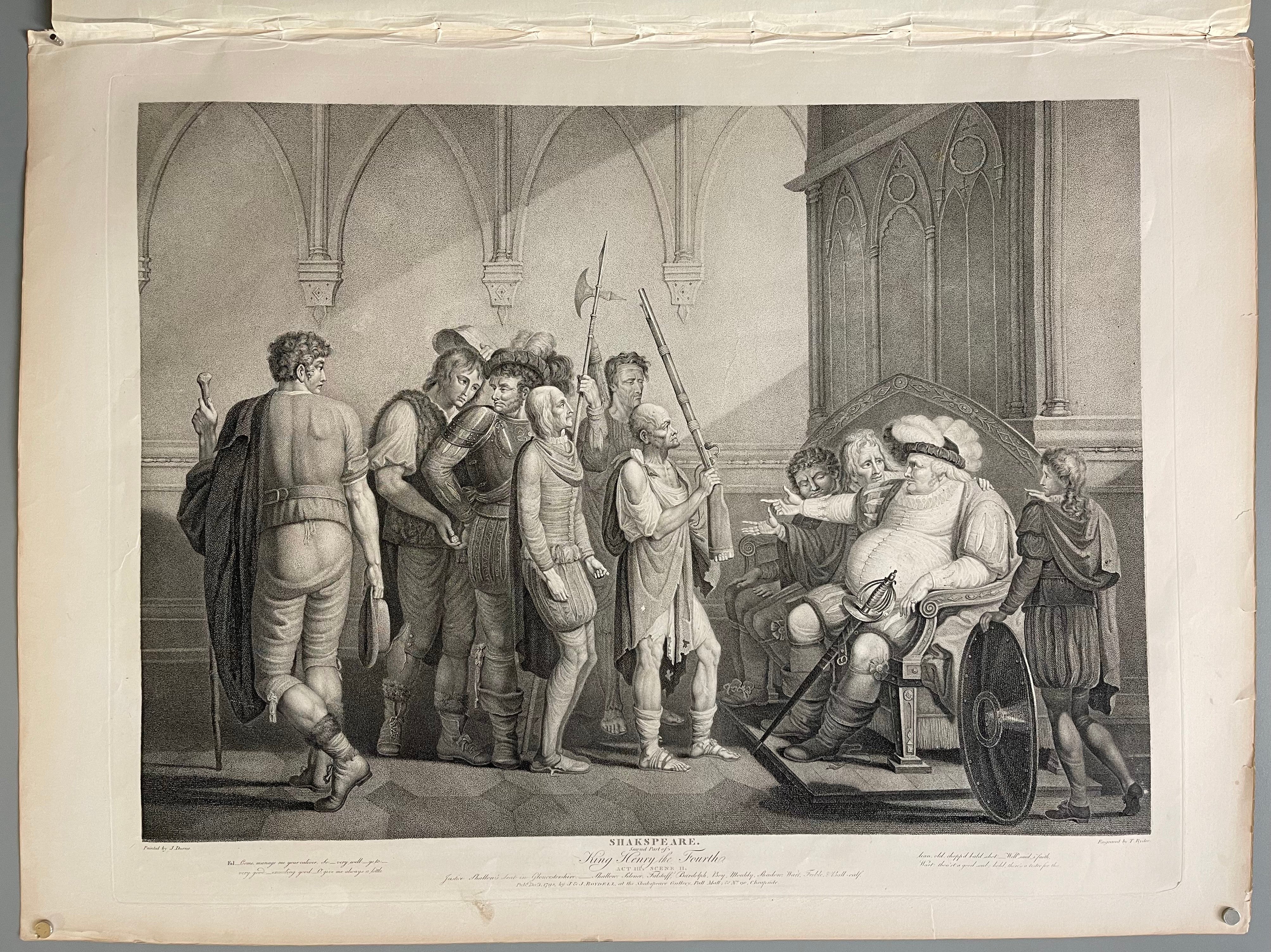 Shakespeare's King Henry the Fourth; Act III, Scene II