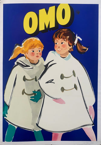 Link to  Omo Bleach Advertisement PosterEnglish Poster, c. 1955  Product